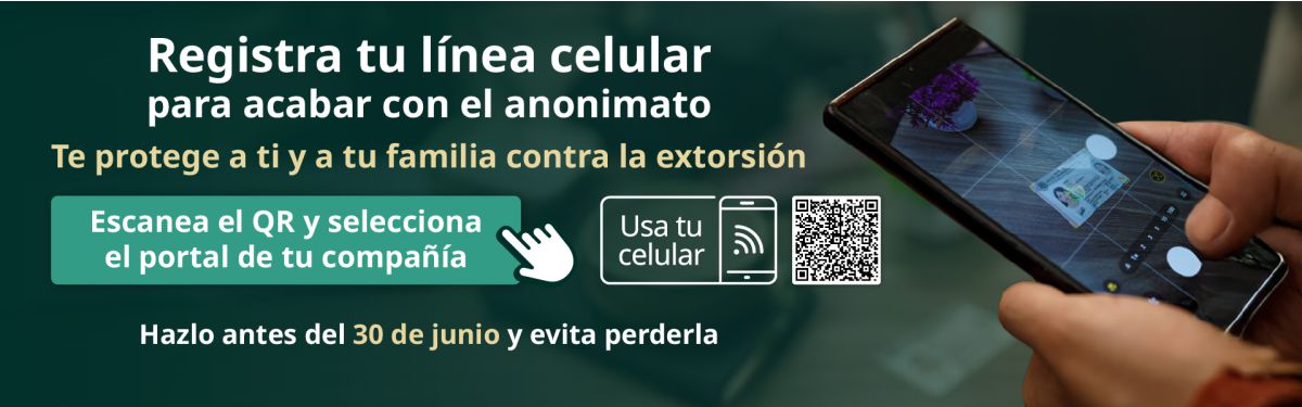 Registra tu linea